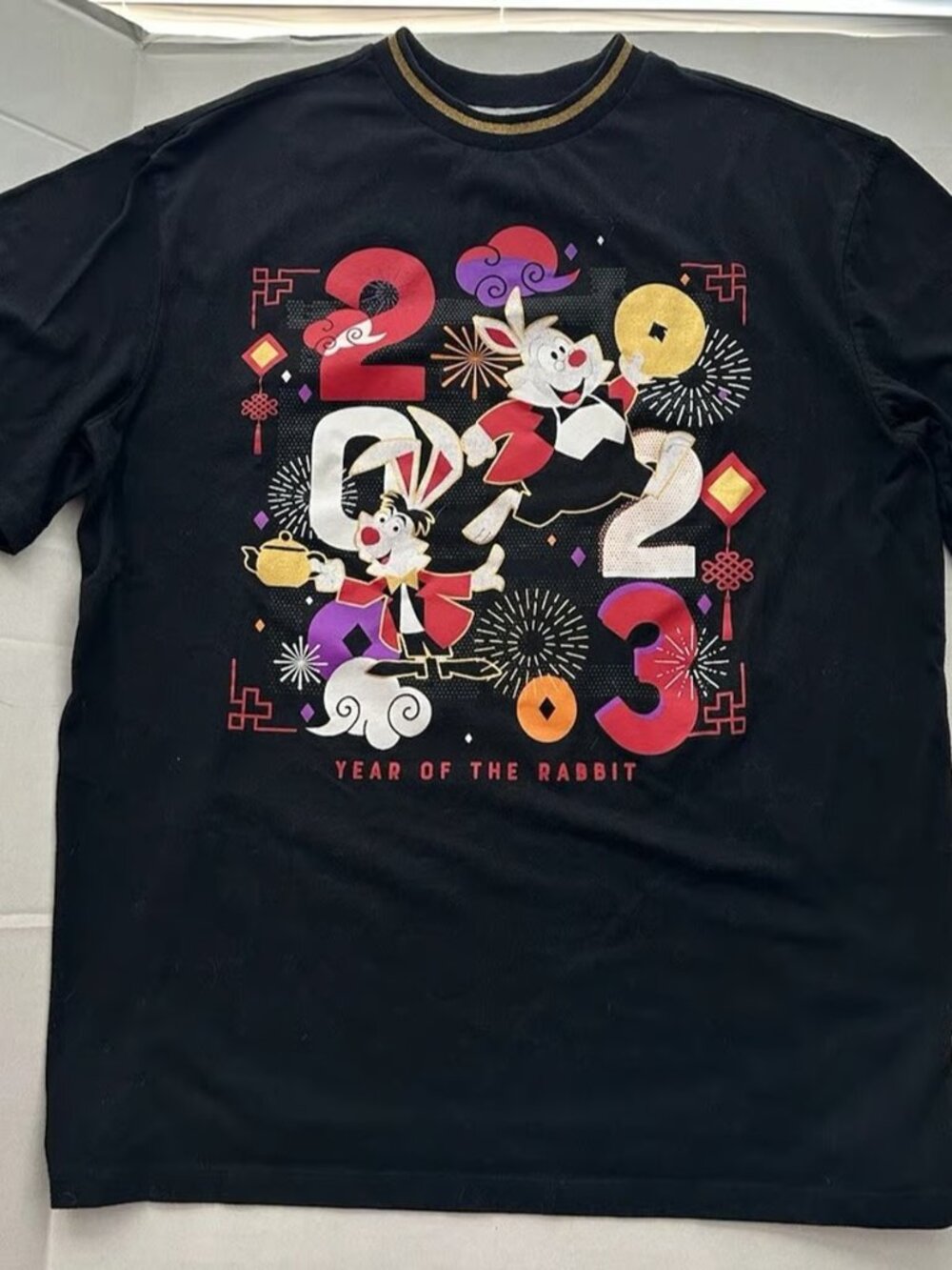 Disneyland 2023 Chinese Lunar New Year of the Rabbit Shirt - Large